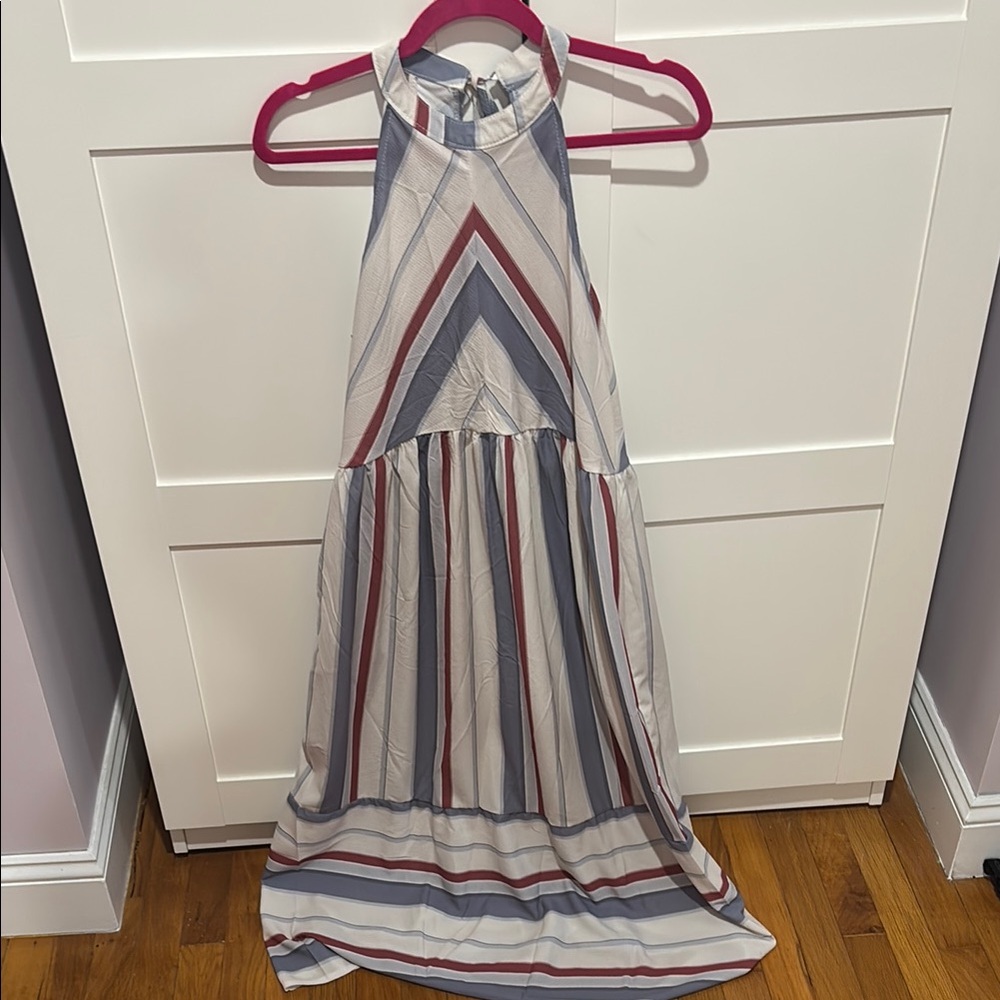 Striped Multicolor Dress